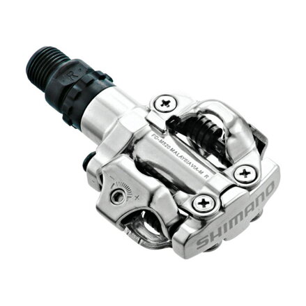 SHIMANO Pedals MTB PD-M520 SPD silver. + SM-SH51