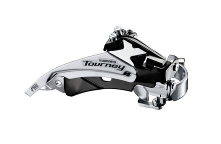 SHIMANO Derailleur Tourney FD-TY500 3x6/7/8-k. uni stroke Top Swing (34.9/31.8) 42z.