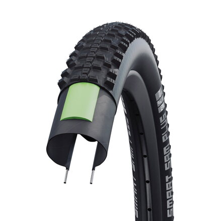 SCHWALBE Tire SMART SAM PLUS (42-622) 28x1.60 700x40C Performance 67EPI GreenGuard 835g Black