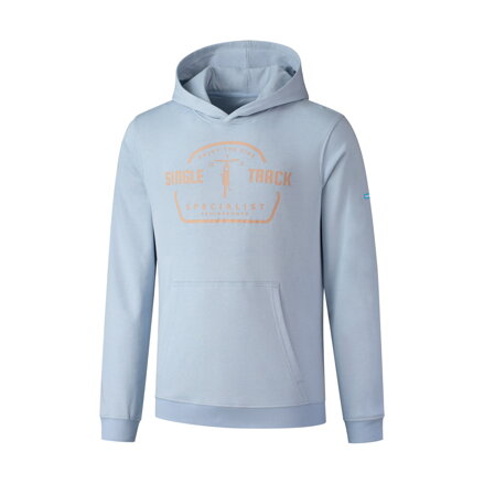 SHIMANO Sweatshirt SHIMANO HOODIE blue/bronze / Size: XL