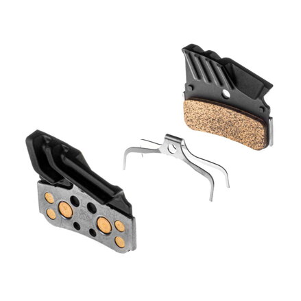 SHIMANO Brake pads. metal with cooler N04C XTR/XT/SLX