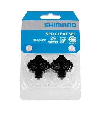 SHIMANO Brake pads SM-SH51 SPD black for PDM9000/8000/647/545/540/424/520/505/A530