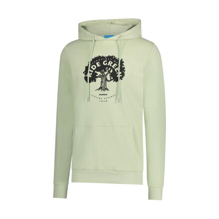 SHIMANO Sweatshirt GRAPHIC HOODIE pale green / Size: M