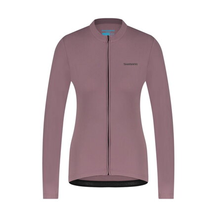 SHIMANO Women's jersey KAEDE THERMAL LONG purple / Size: S