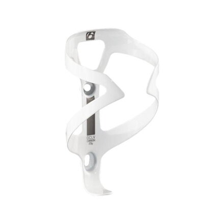 Bontrager PRO bottle cage carbon white glossy