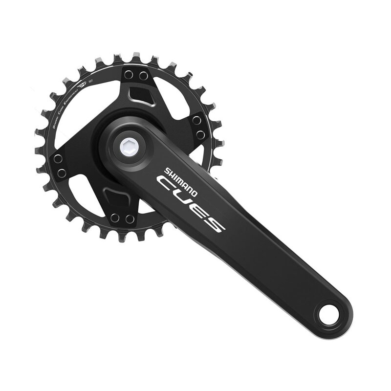 SHIMANO Cranks Cues FC-U4000 175mm 30z. 9/10/11-k. black on a square without bearings