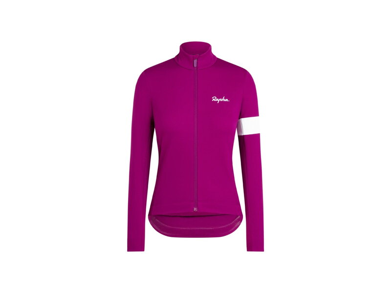 Women's winter cycling jacket Rapha Core pink